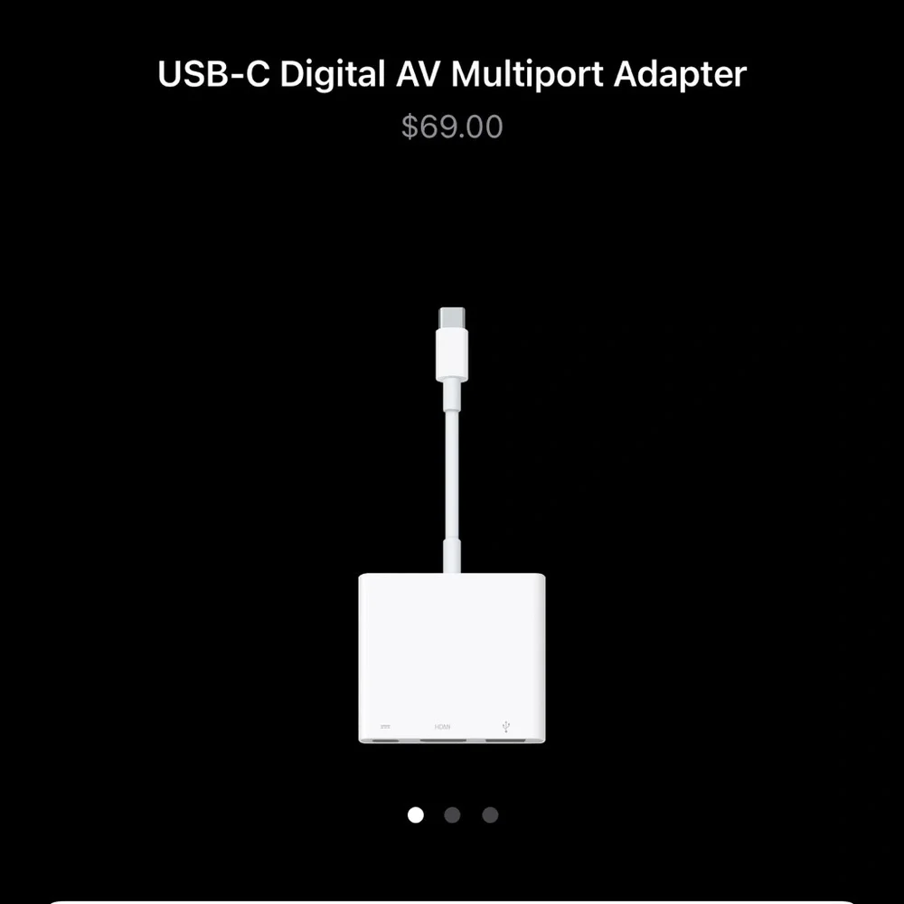 Apple Usb-c digital av multiport adapter
